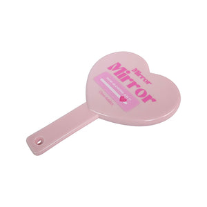 Glowing Heart Handheld Mirror