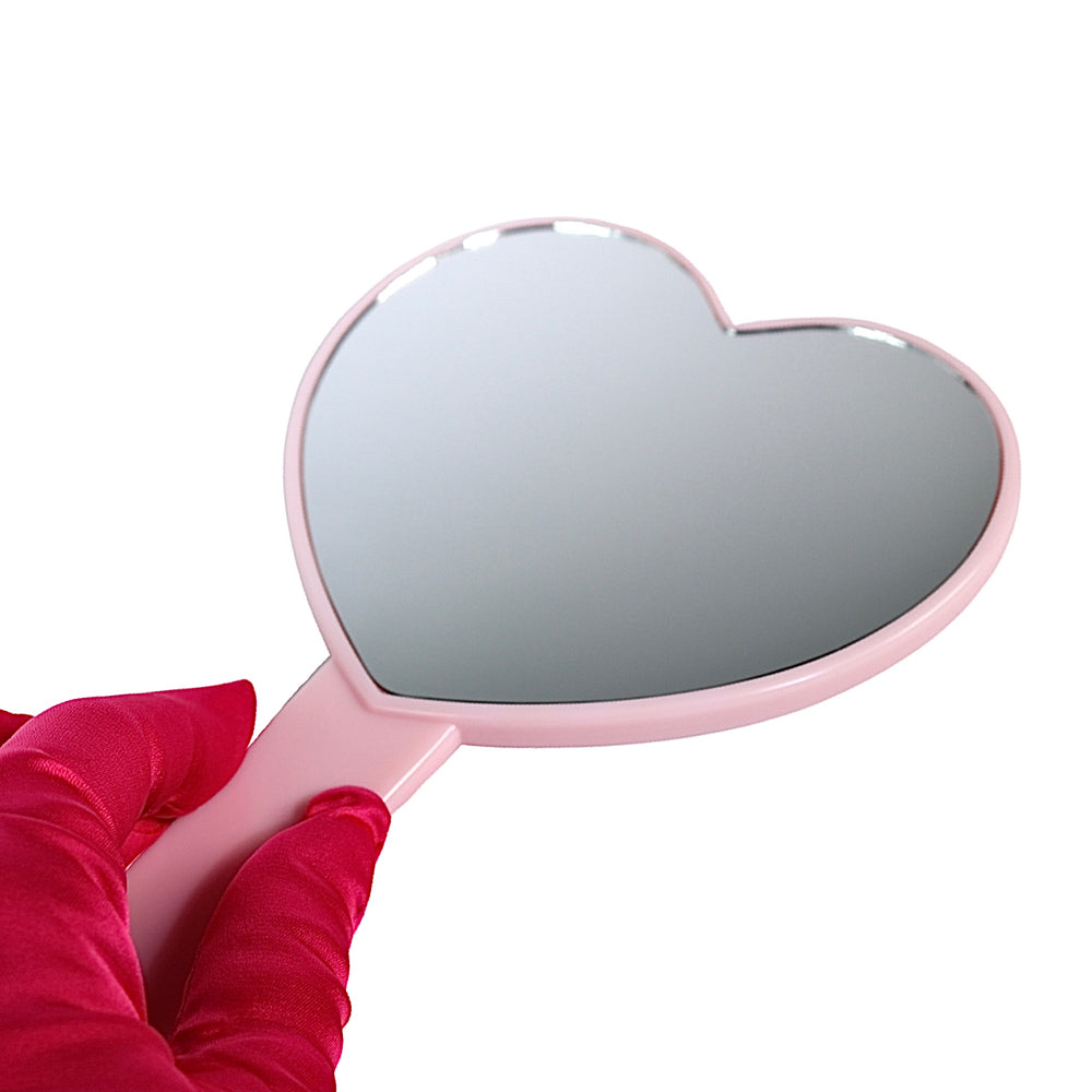 Glowing Heart Handheld Mirror